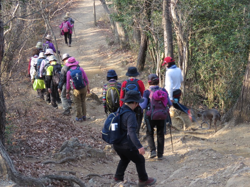 三毳山登山