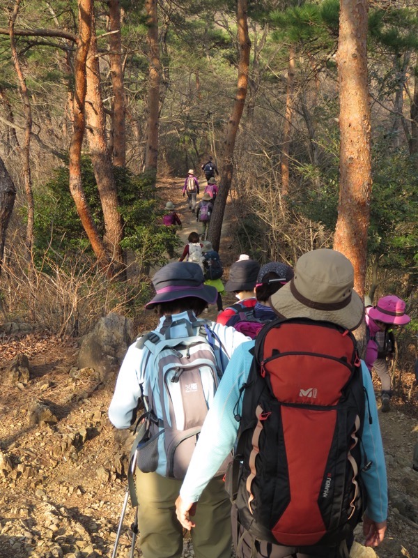 三毳山登山