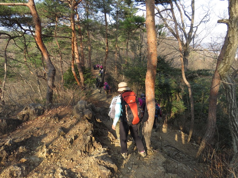 三毳山登山