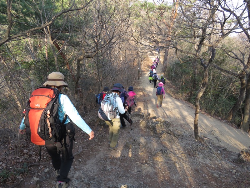 三毳山登山