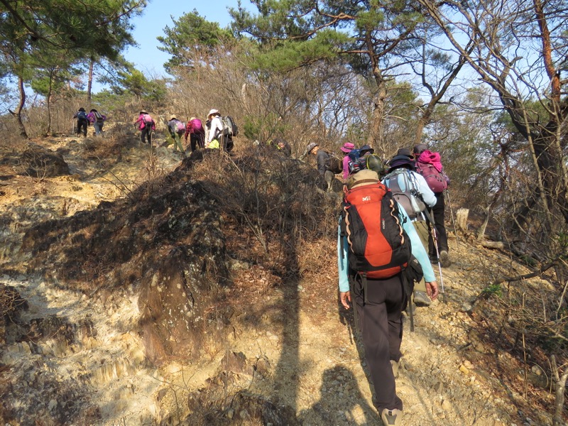 三毳山登山