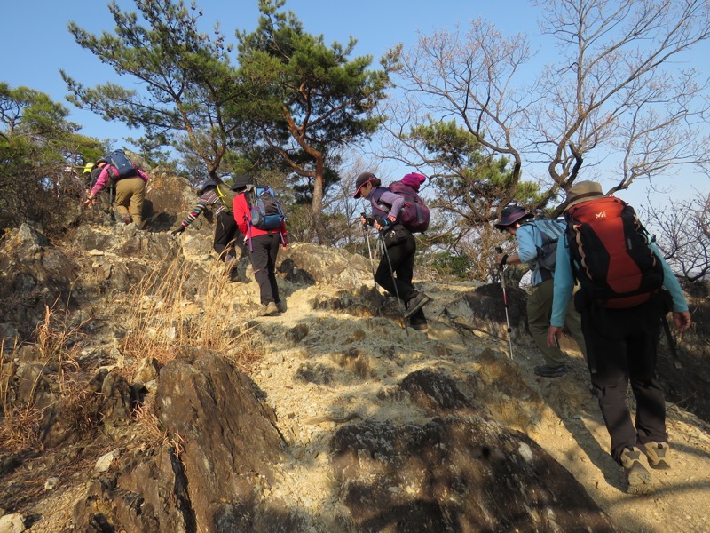 三毳山登山