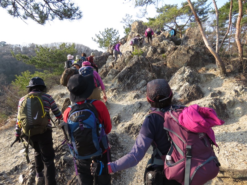 三毳山登山