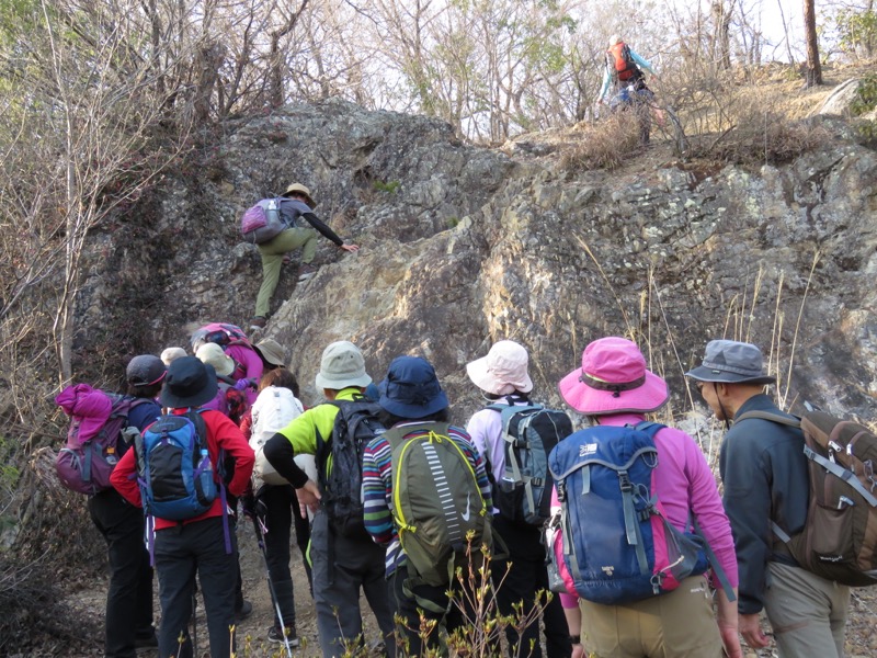 三毳山登山