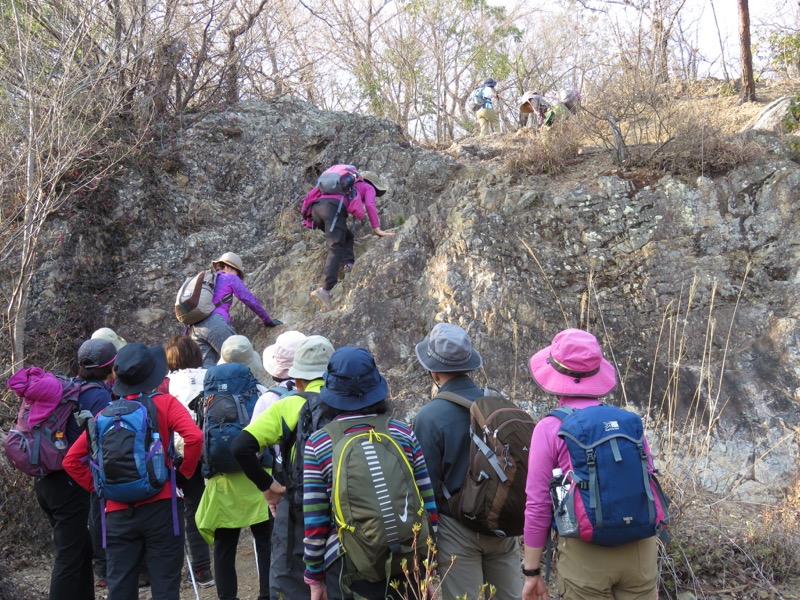 三毳山登山