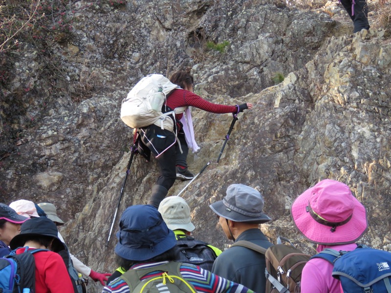 三毳山登山