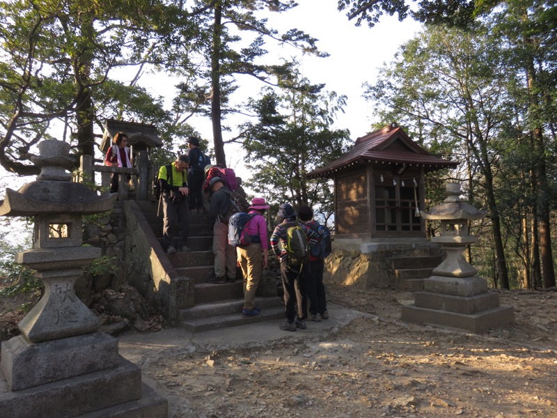 三毳山登山