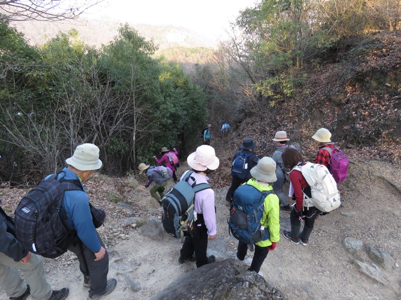 三毳山登山