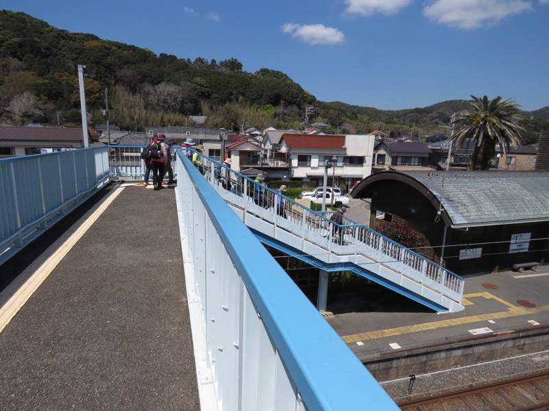 烏場山登山、花嫁街道、花婿街道