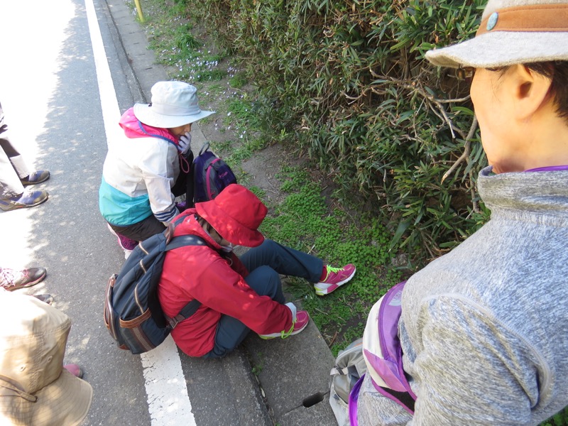 烏場山登山、花嫁街道、花婿街道