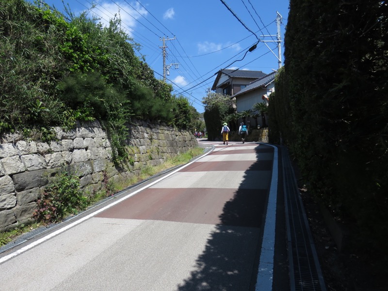 烏場山登山、花嫁街道、花婿街道