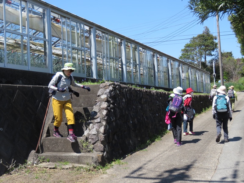 烏場山登山、花嫁街道、花婿街道