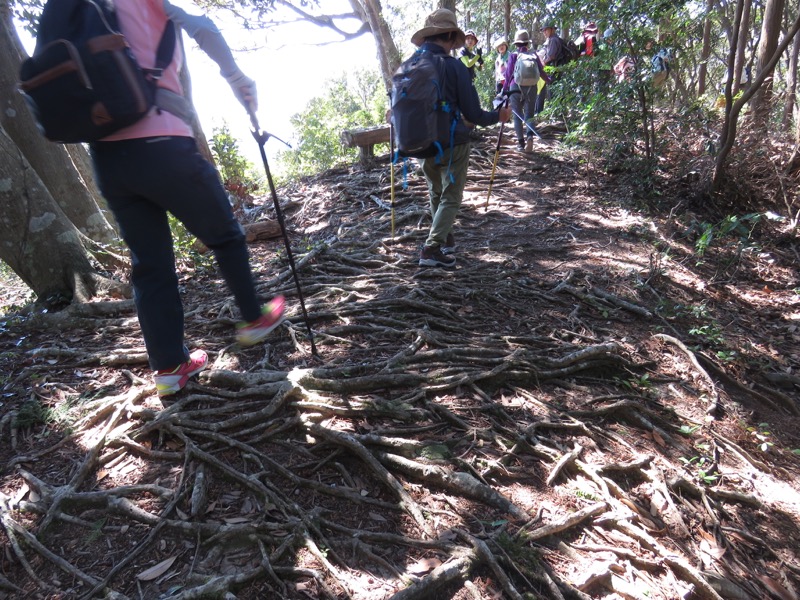 烏場山登山、花嫁街道、花婿街道