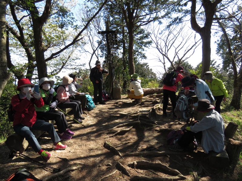 烏場山登山、花嫁街道、花婿街道