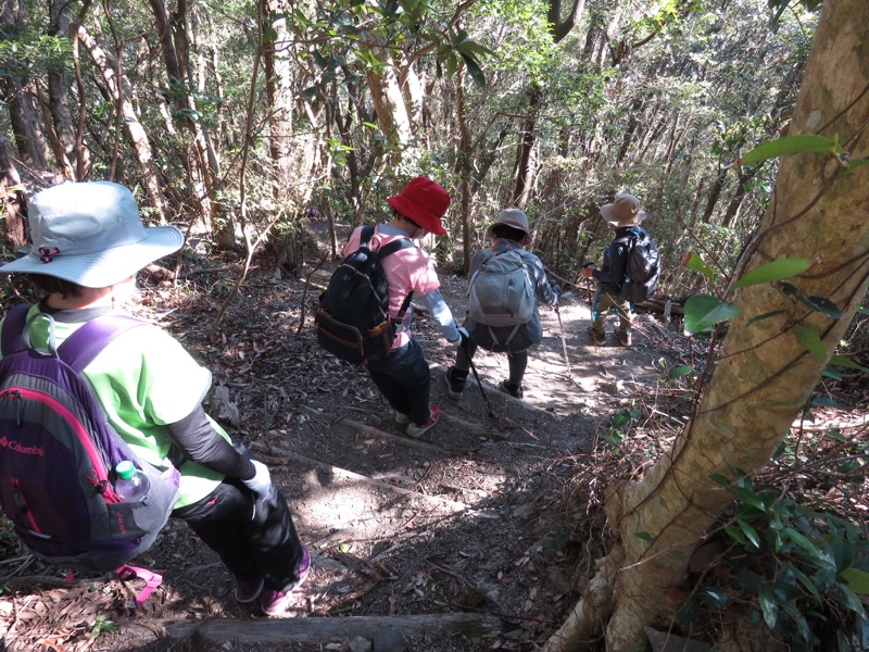 烏場山登山、花嫁街道、花婿街道