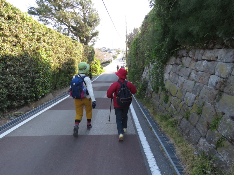 烏場山登山、花嫁街道、花婿街道