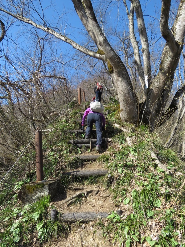 六万騎山登山
