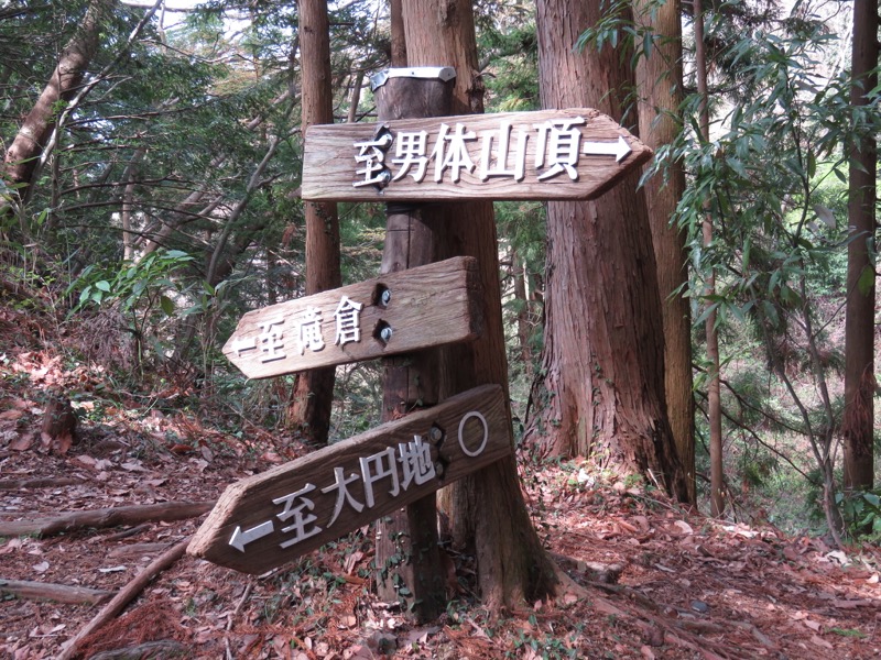 男体山〜袋田の滝・登山