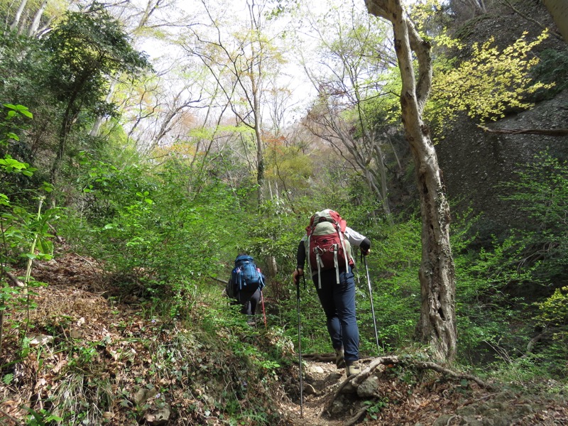 男体山〜袋田の滝・登山
