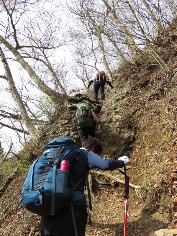 男体山〜袋田の滝・登山