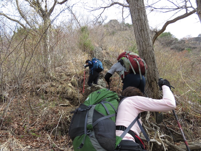 男体山〜袋田の滝・登山