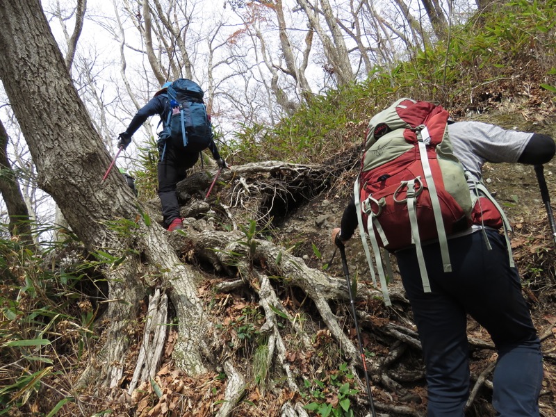 男体山〜袋田の滝・登山
