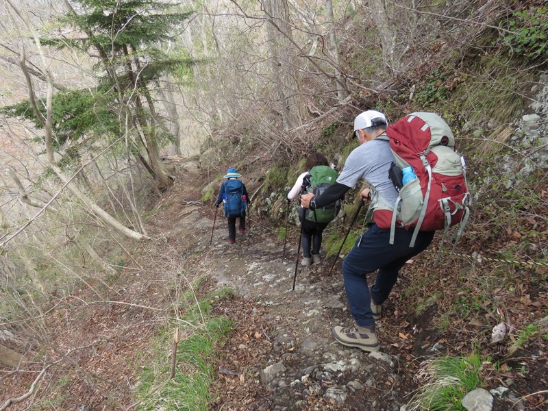 男体山〜袋田の滝・登山