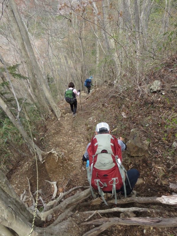 男体山〜袋田の滝・登山