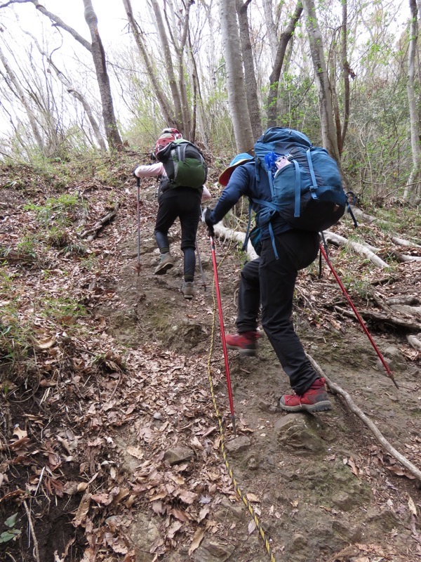 男体山〜袋田の滝・登山