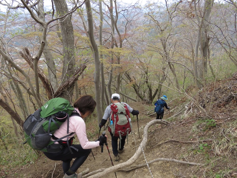 男体山〜袋田の滝・登山