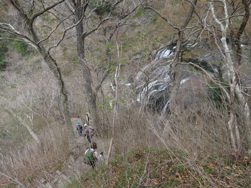 男体山〜袋田の滝・登山