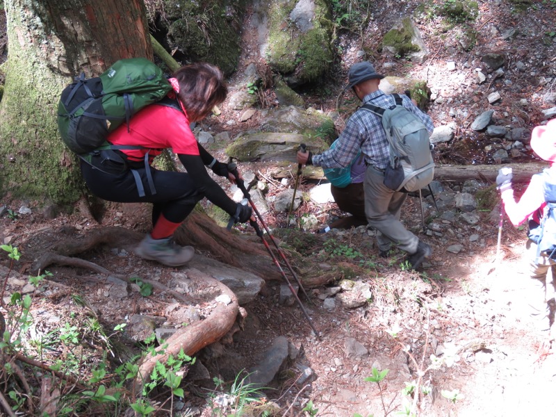 石裂山・登山