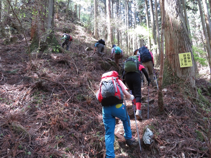 石裂山・登山