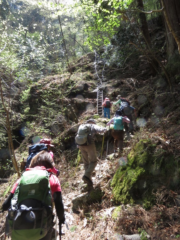 石裂山・登山