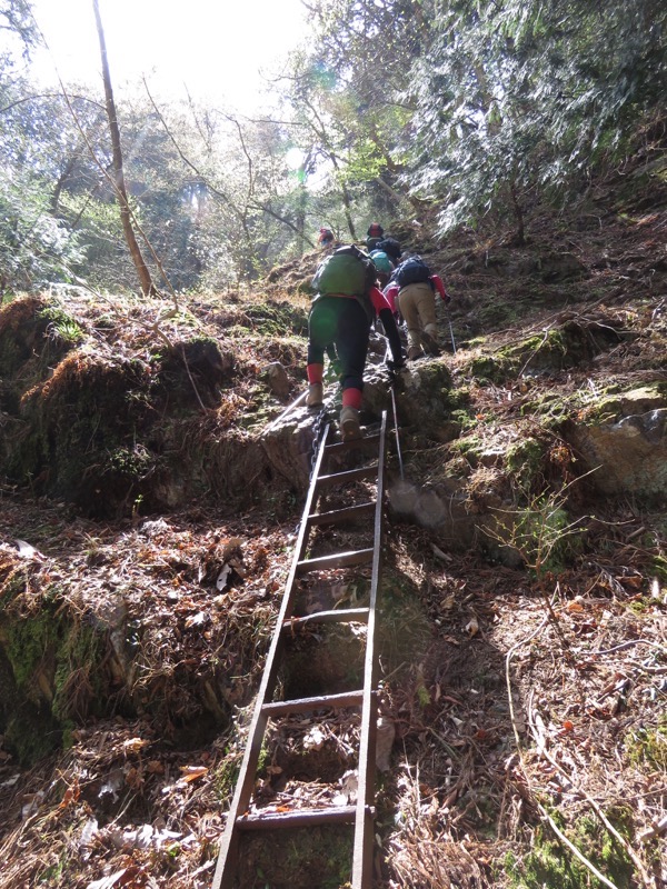 石裂山・登山