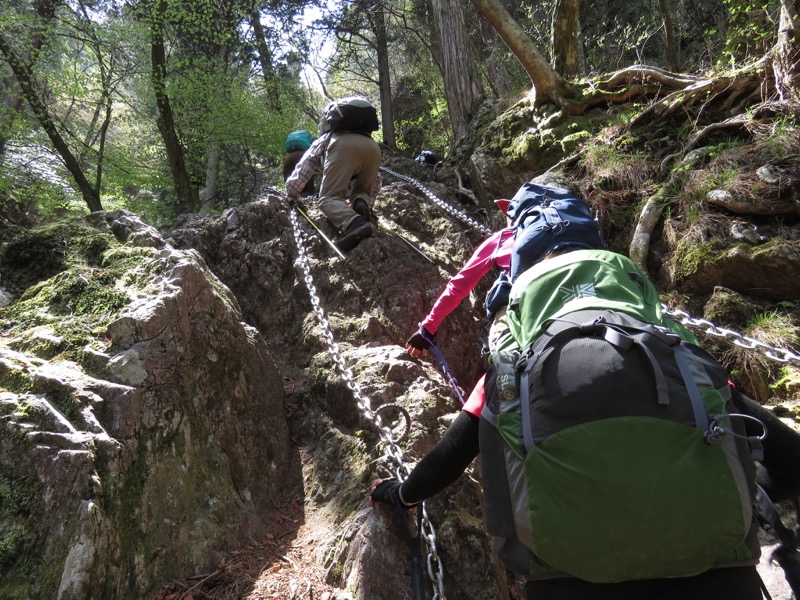 石裂山・登山