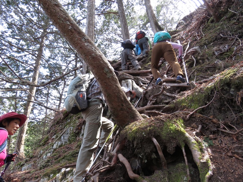 石裂山・登山