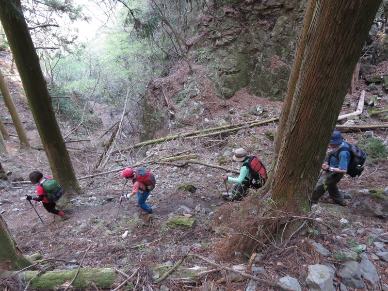 石裂山・登山