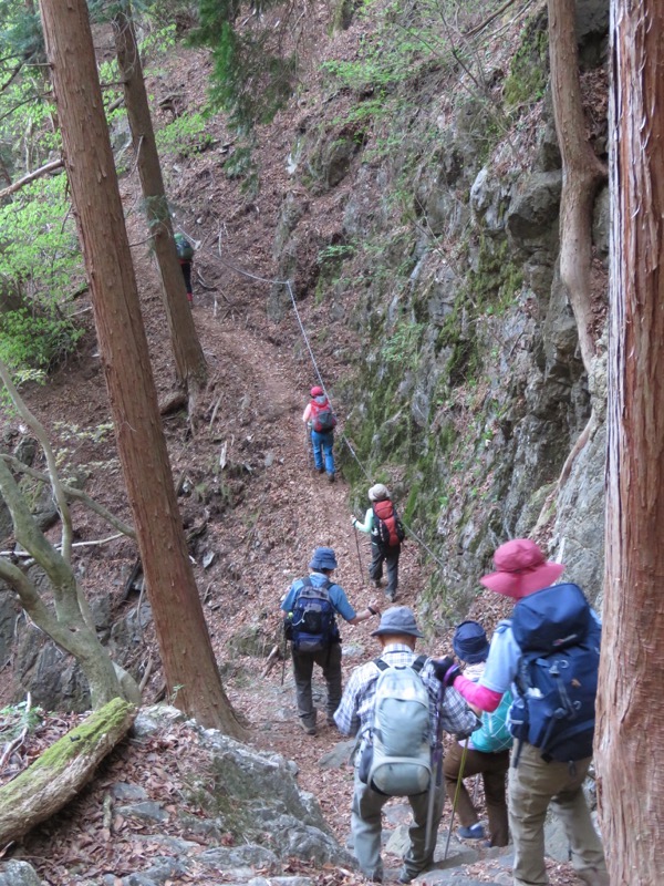 石裂山・登山