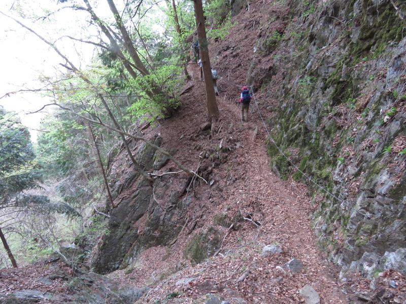 石裂山・登山