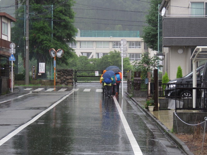 南沢あじさい山登山