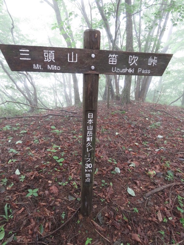 三頭山〜笹尾根