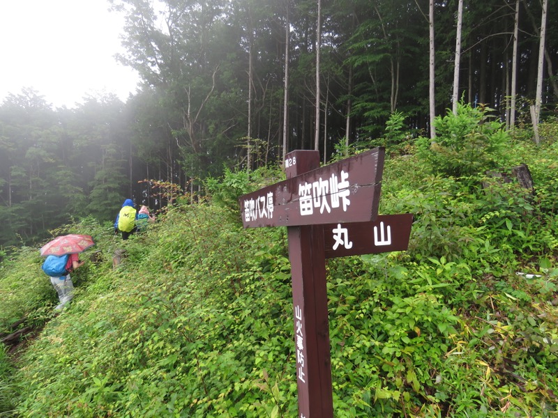 三頭山〜笹尾根