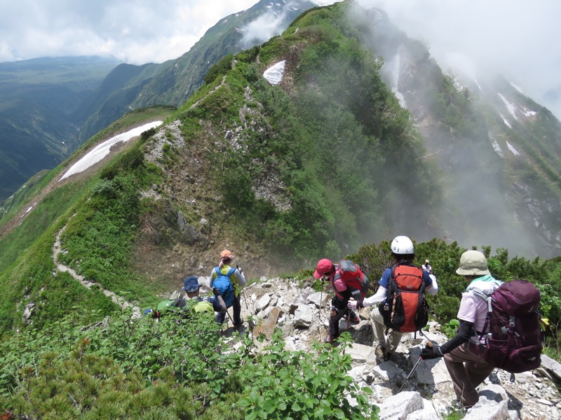 大日岳登山