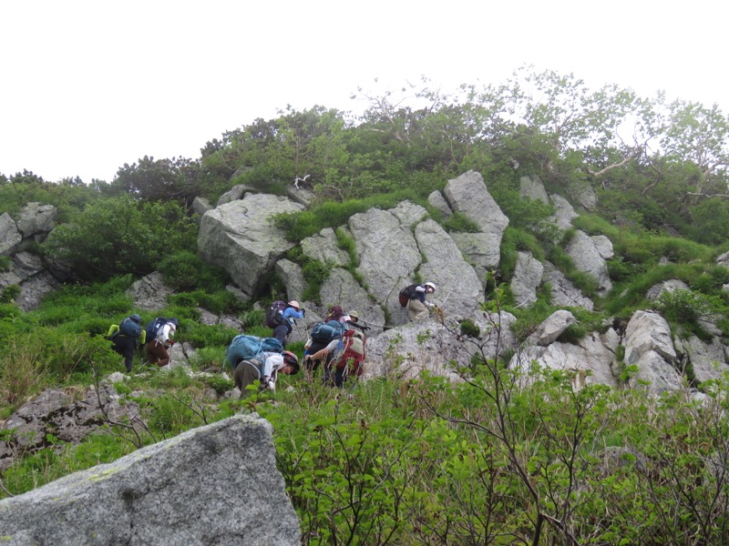 大日岳登山