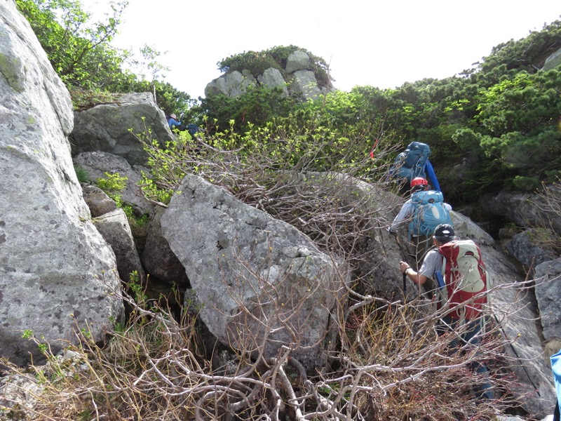 大日岳登山