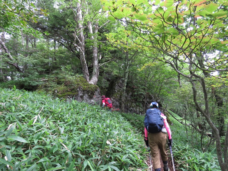 編笠山登山