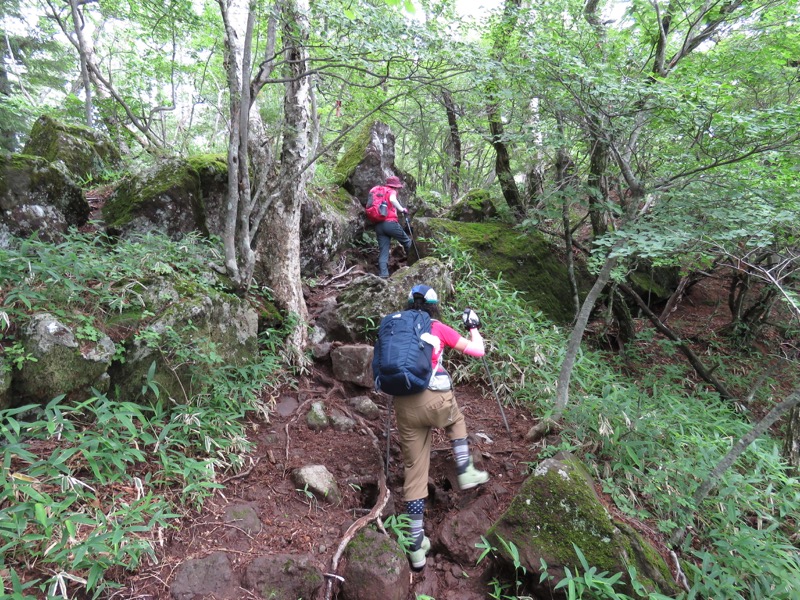 編笠山登山
