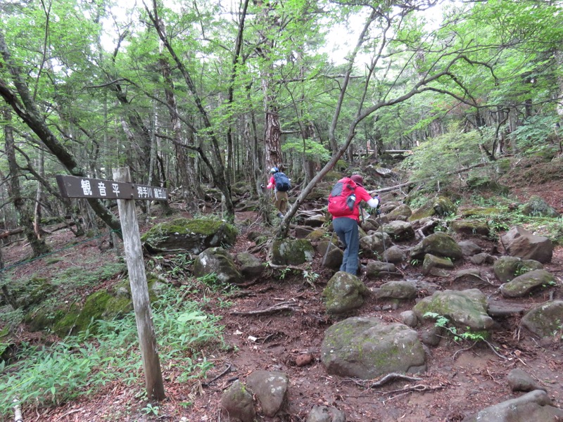 編笠山登山