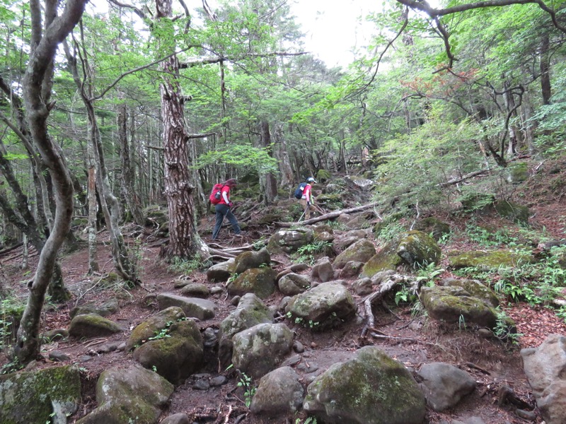 編笠山登山
